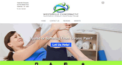 Desktop Screenshot of chiropractorwestervilleoh.com