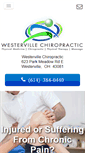 Mobile Screenshot of chiropractorwestervilleoh.com